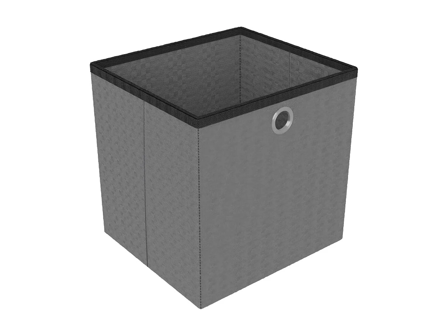 Étagère à 4 cubes avec boîtes Noir 69x30x72,5 Tissu