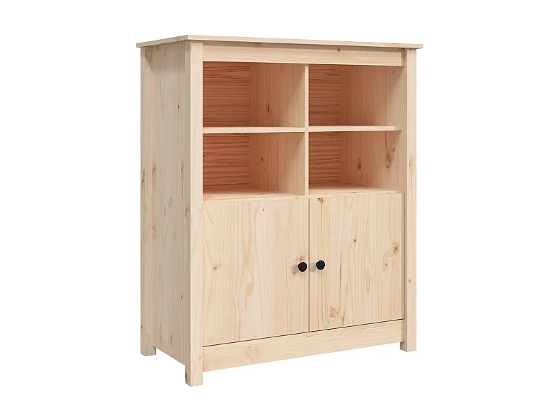 Buffet 83x41,5x100 Bois massif de pin