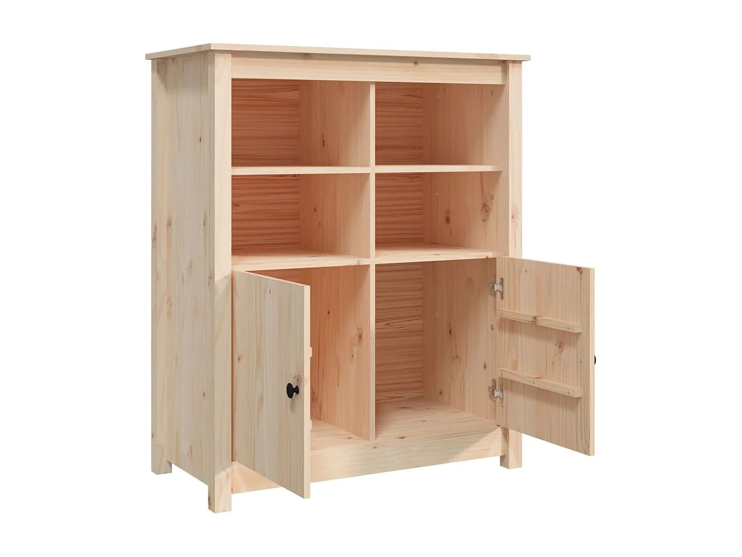 Buffet 83x41,5x100 Bois massif de pin