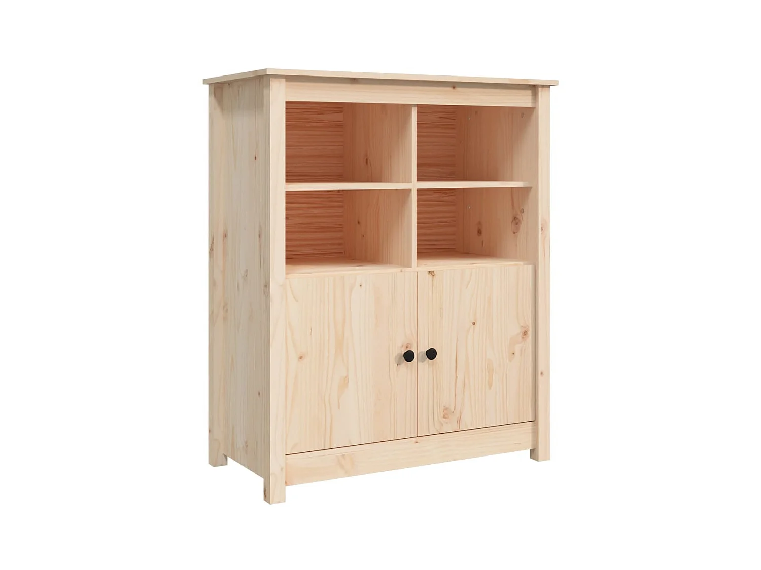 Buffet 83x41,5x100 Bois massif de pin