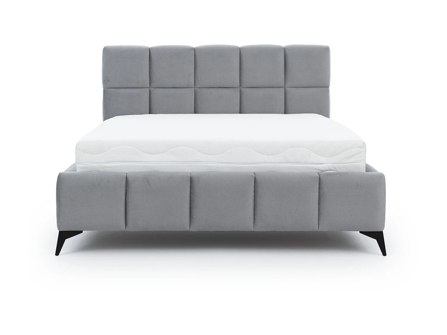 Lit coffre de luxe velours capitonné Mister-Couleur Jaune chamoix-180x200