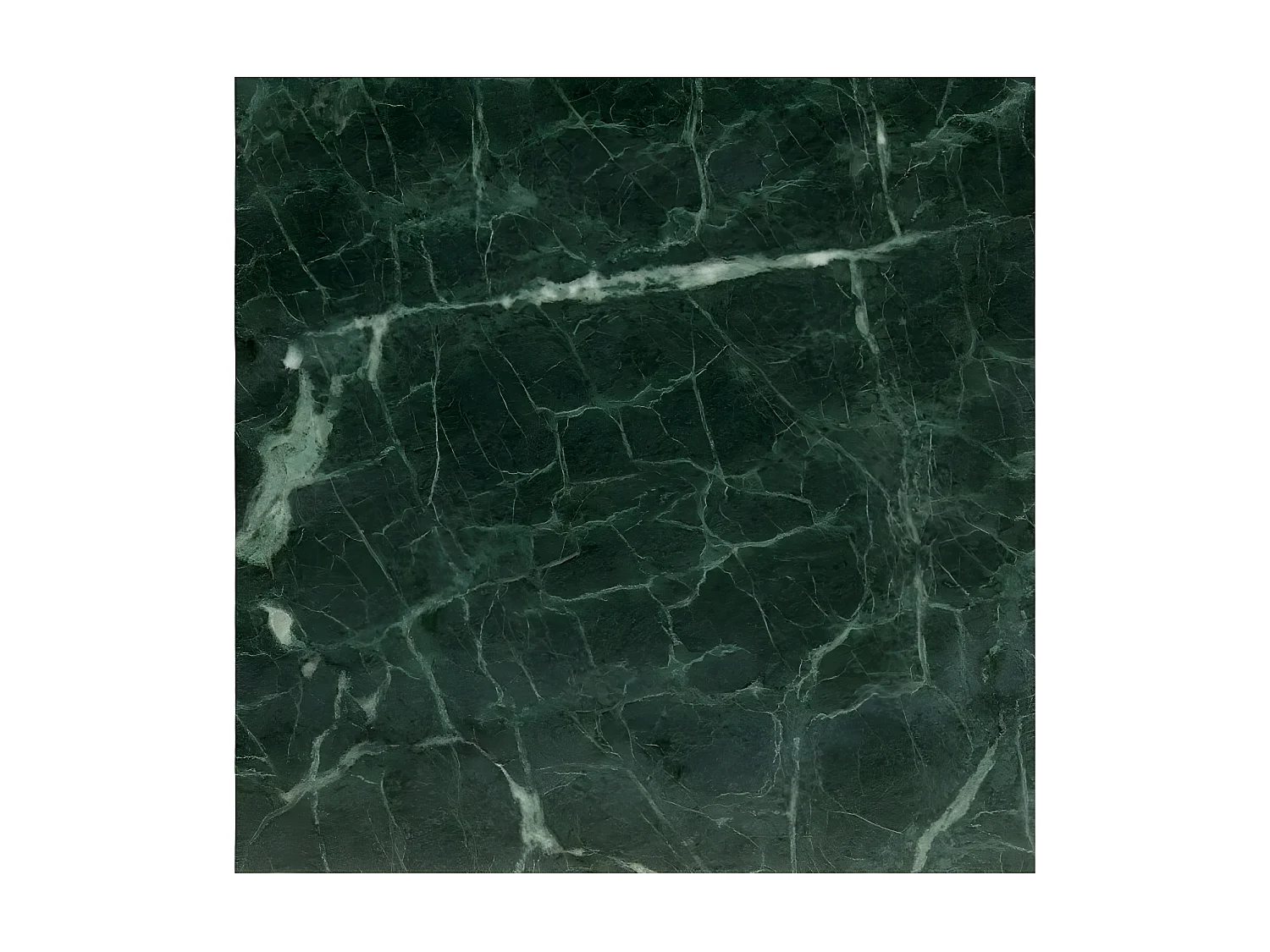 Salontafel 60x60x35 cm echt steen met marmeren textuur groen