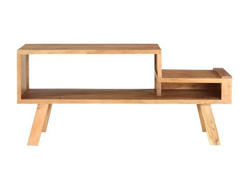 Table basse acacia massif clair Kontee