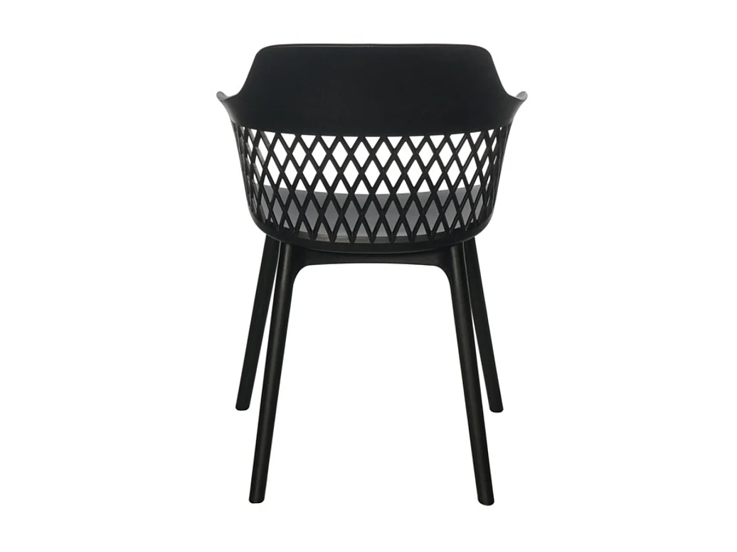 Chaises en polypropylène Kadena-Couleur Blanc