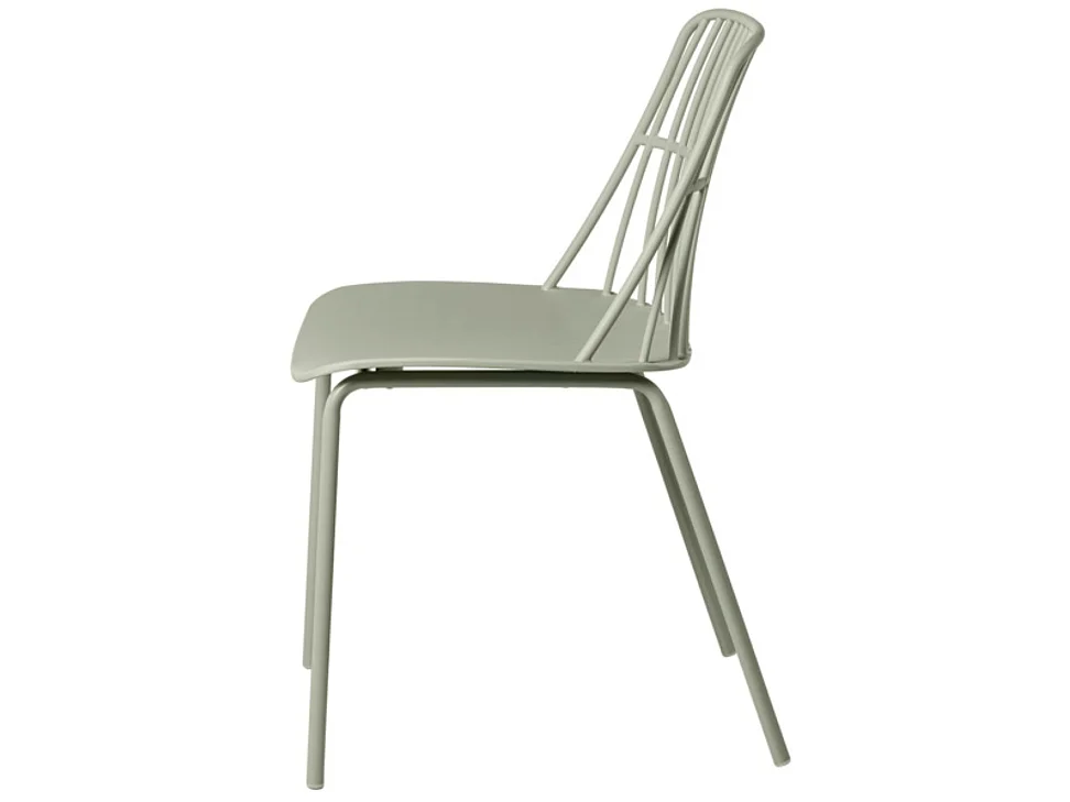 Chaise polyvalente en polypropylène Rivale-Couleur Beige