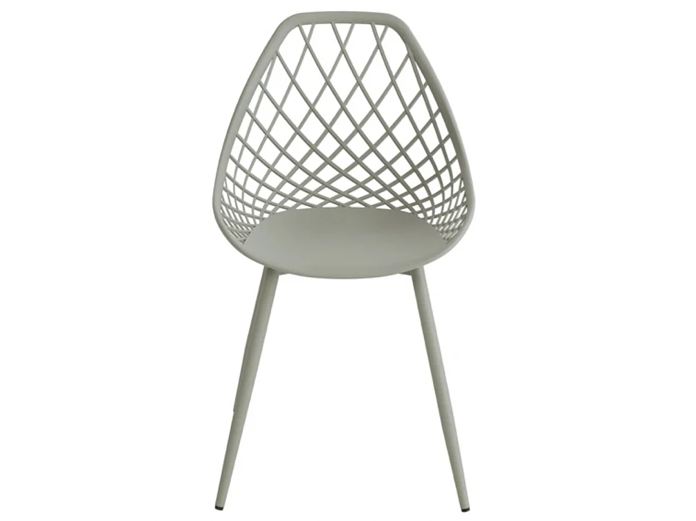 Chaises originale polypropylène Kozie-Couleur Vert amande