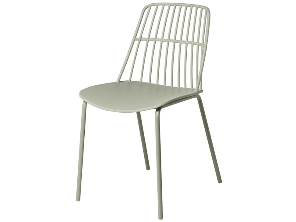 Chaise polyvalente en polypropylène Rivale-Couleur Blanc