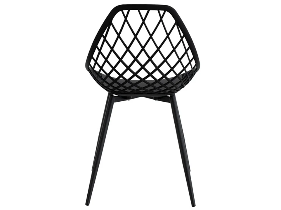 Chaises originale polypropylène Kozie-Couleur Noir