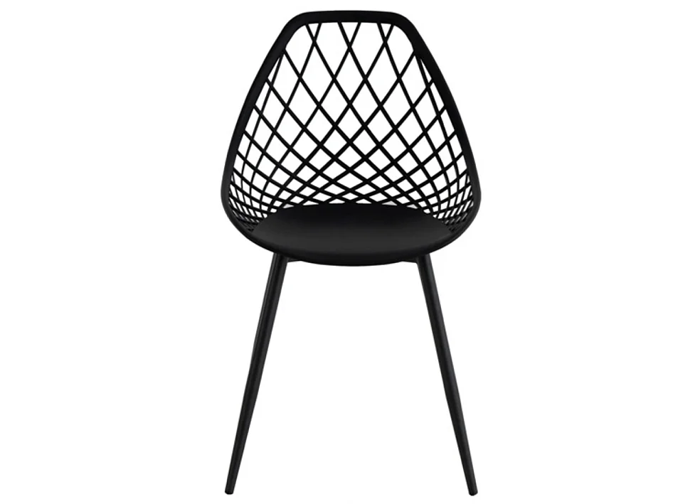 Chaises originale polypropylène Kozie-Noir