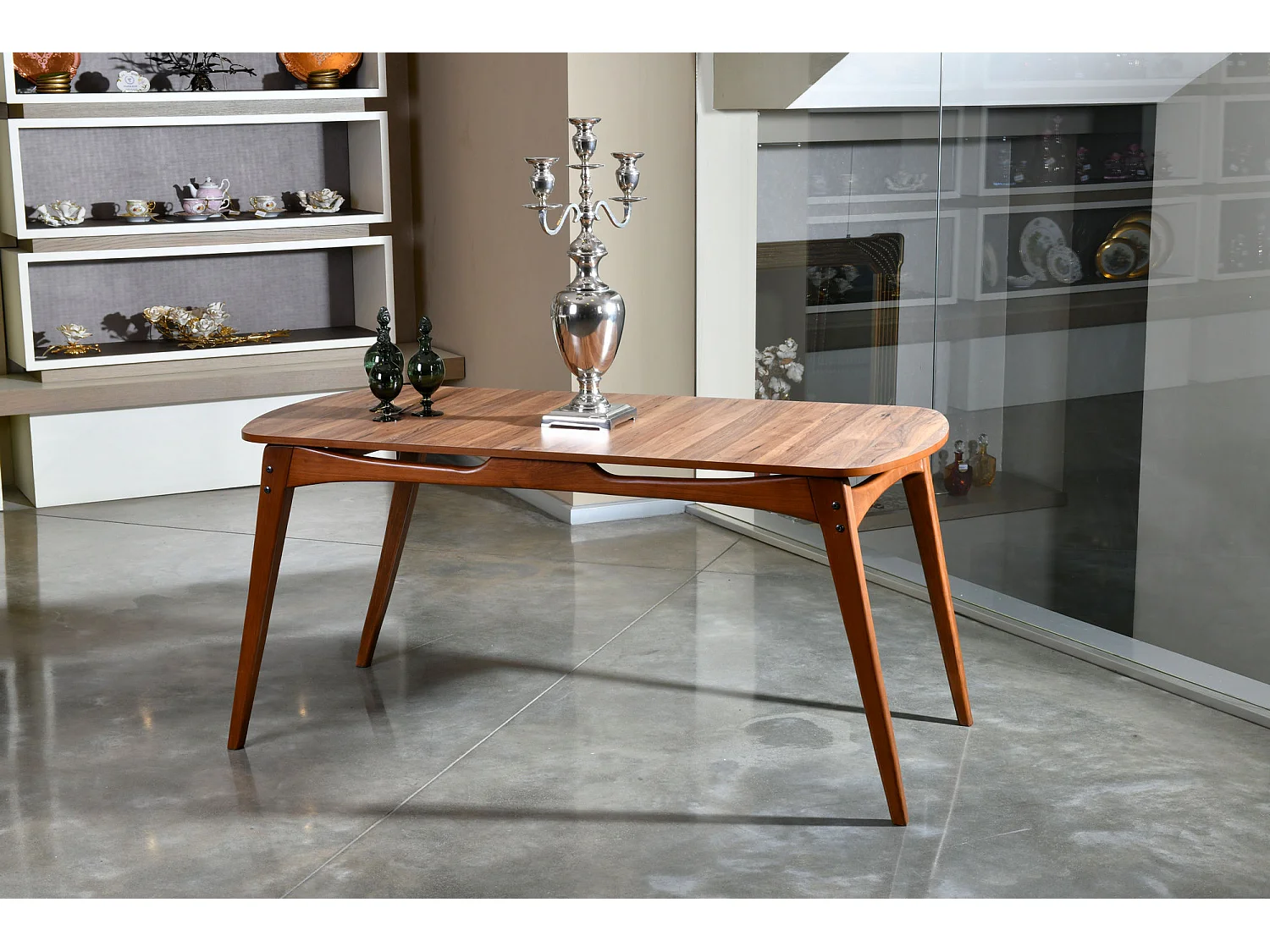 Table à manger bois de chêne Glory 160cm