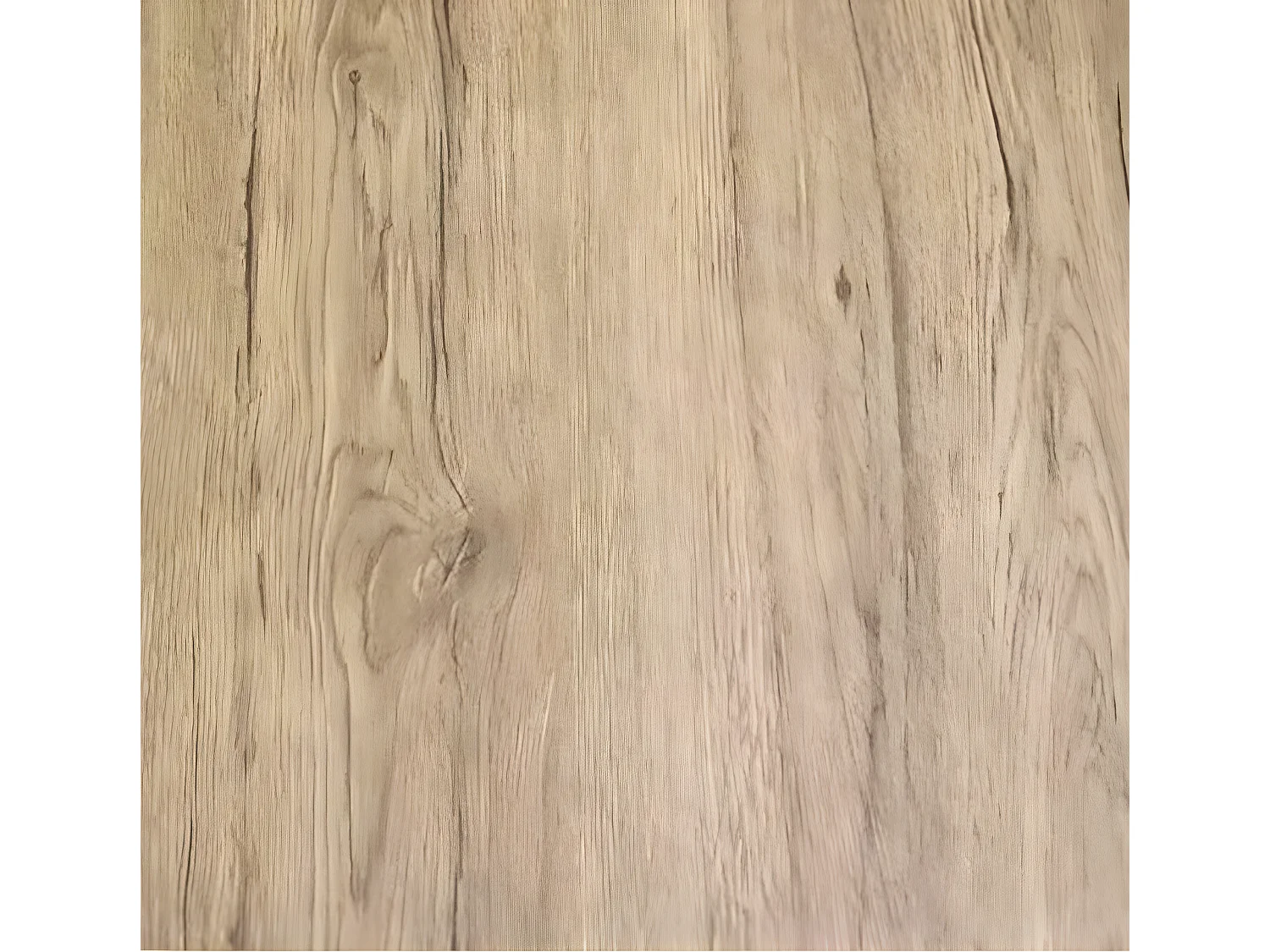 Rechthoekige eettafel 160 cm licht hout en donkergrijze metalen poten Gisa