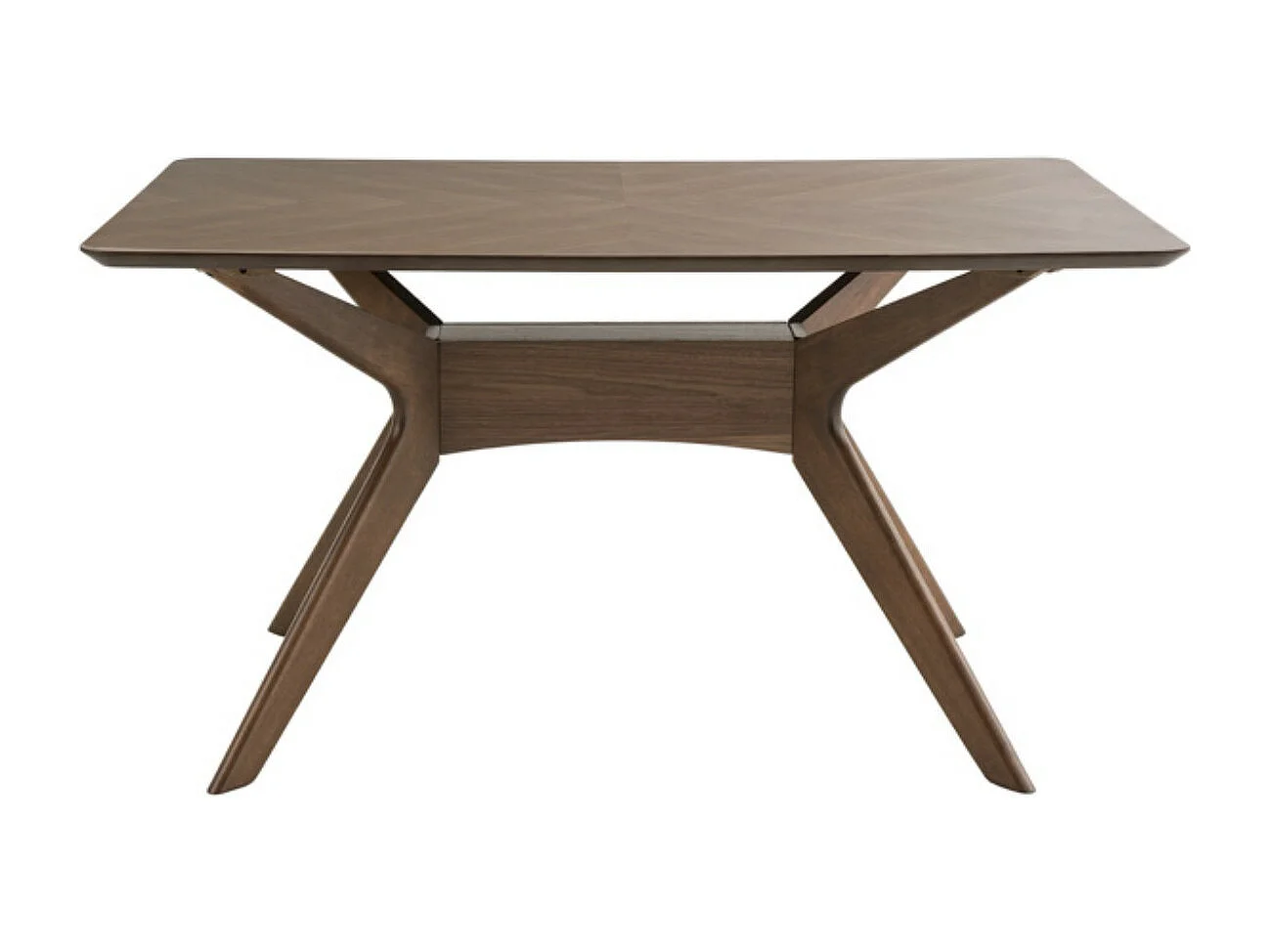 Table à manger Klerg en bois de chêne – Style épuré et durable-Couleur Marron-Largeur 200 cm