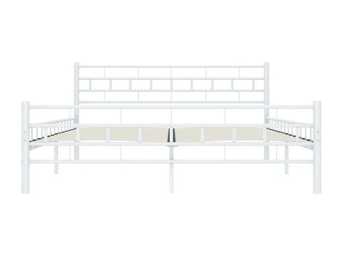 Bedframe metaal wit 180x200 cm