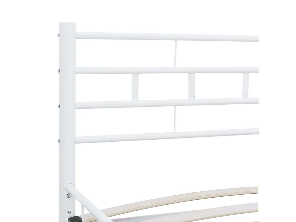 Bedframe metaal wit 180x200 cm