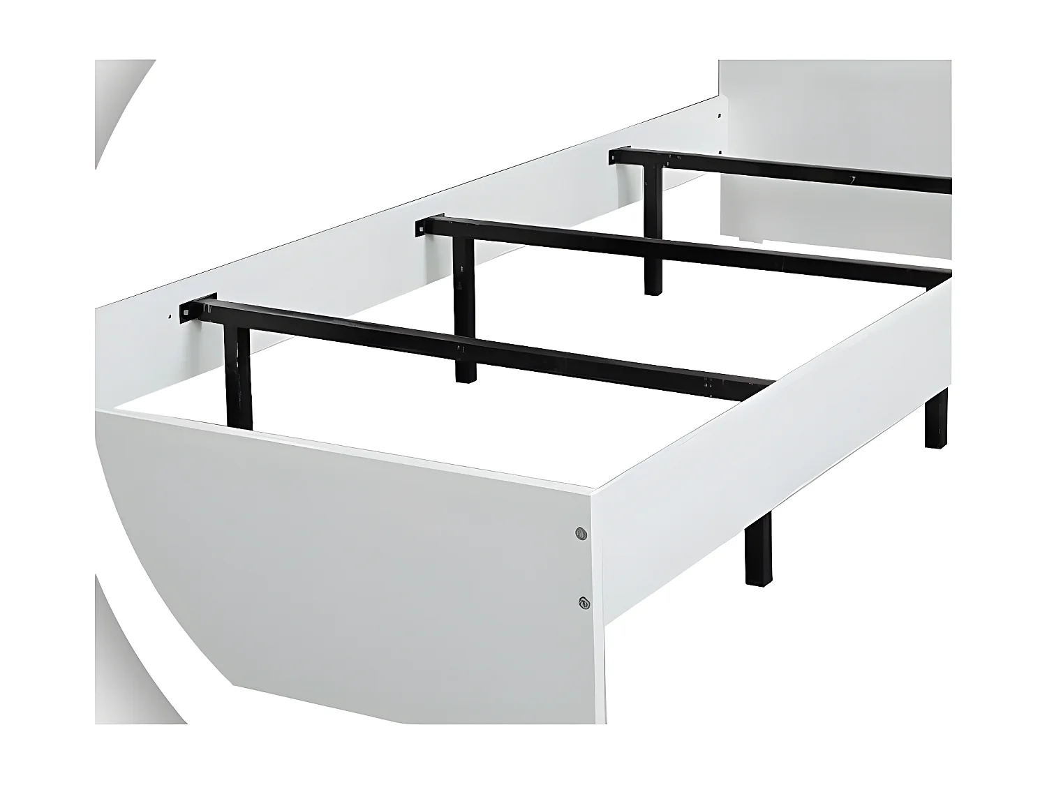 Marka modern bruin houten volwassen bed - 7 maten-Slapen 90x200cm