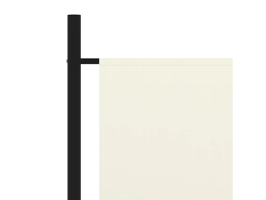 Cloison de séparation 1 panneau Blanc crème 175x180