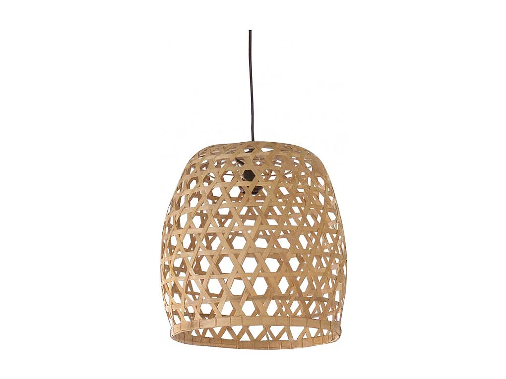 Suspension en bambou style bord de mer Ø 50 cm - LUZ L