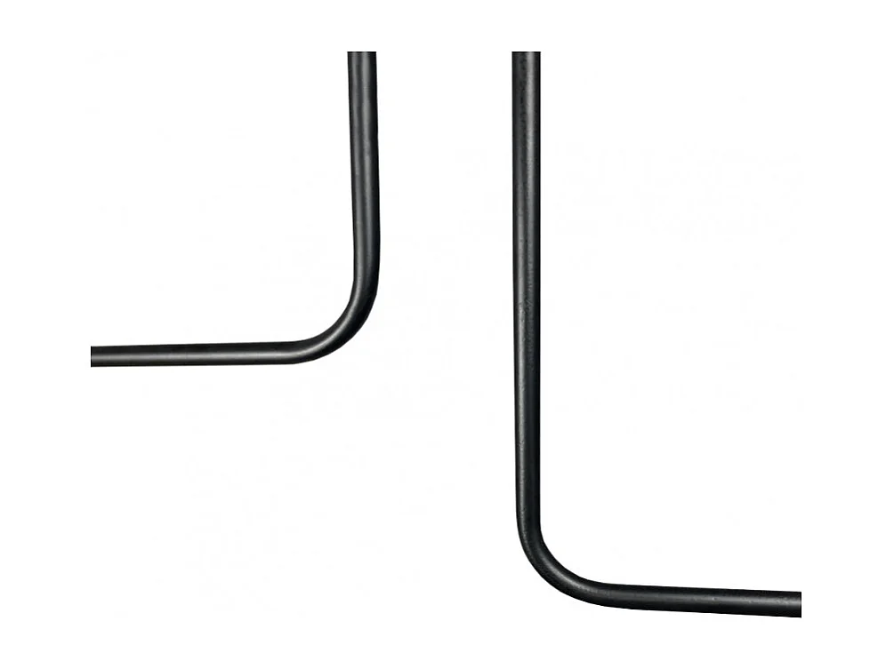 Suspension double asymétrique métal noir et doré - BORJA 0603