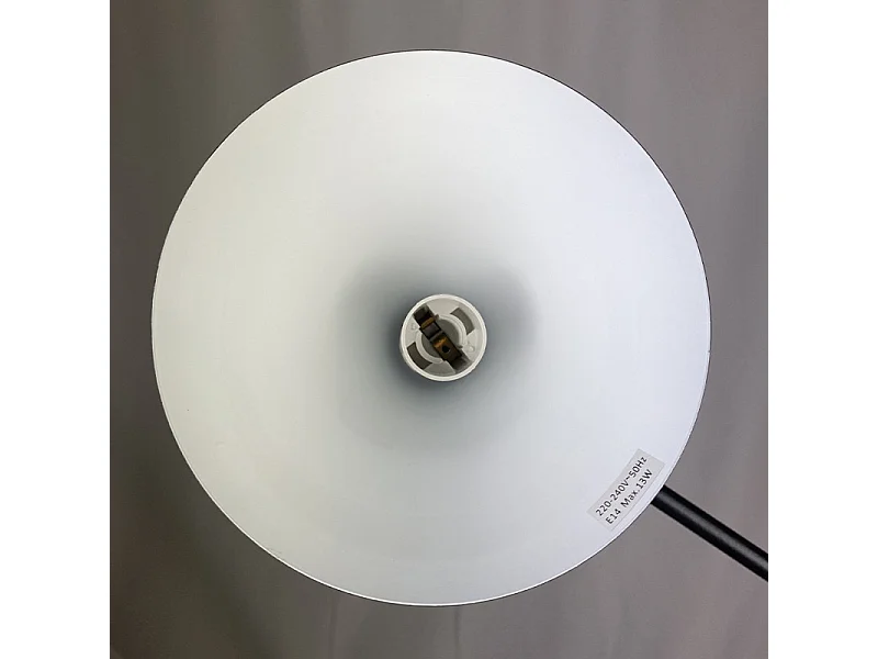 Suspension double asymétrique métal noir et doré - BORJA 0603