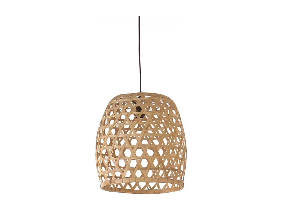 Suspension en bambou style bord de mer Ø 42 cm - LUZ M