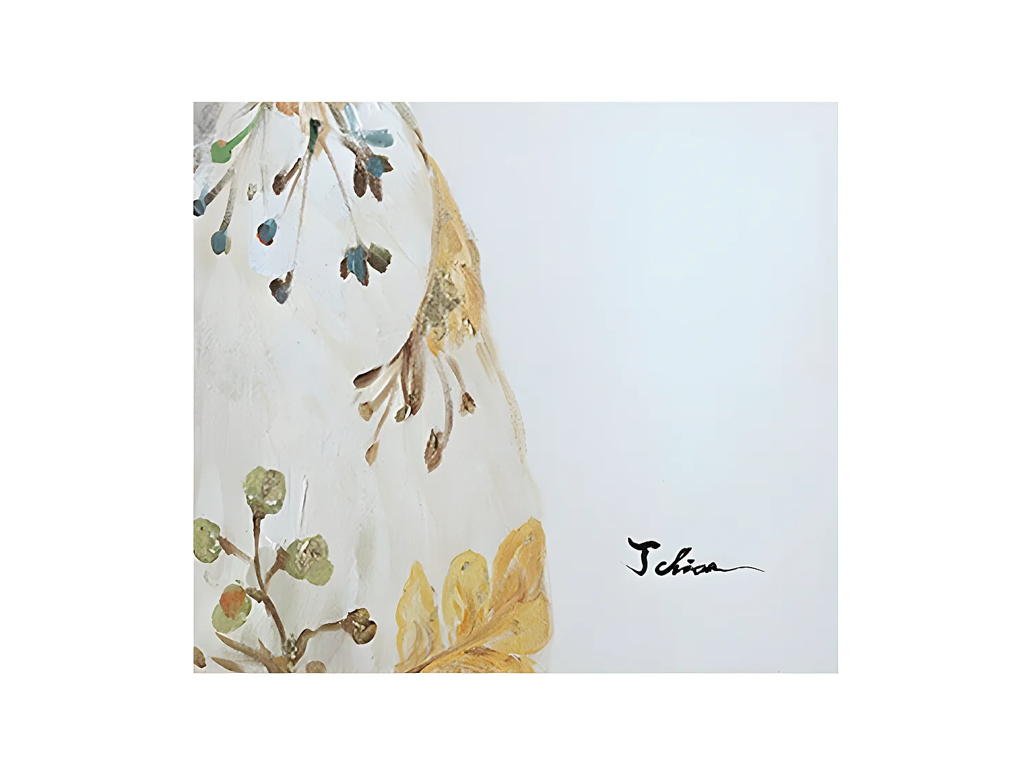 Peinture sur toile la vache à lunettes - Meuh !