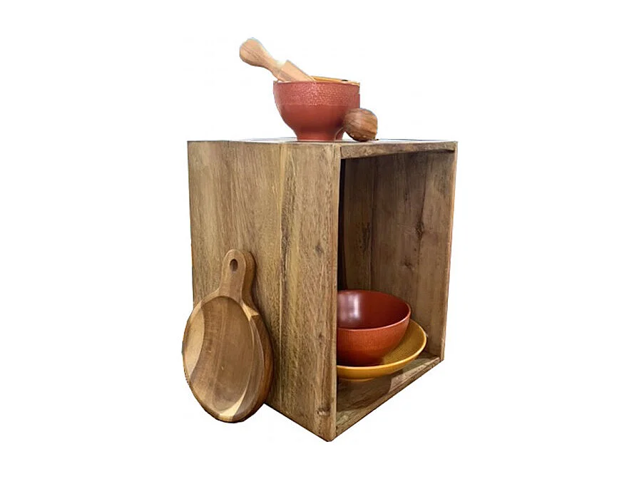 Casier décoratif en bois - petit modèle - THE BOX