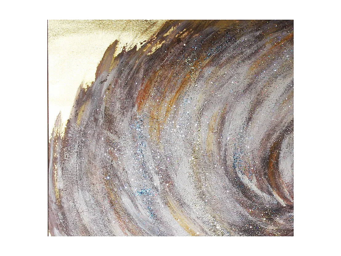 Tableau peinture femme cheveux au vent 120 x 90 cm - WEELNESS