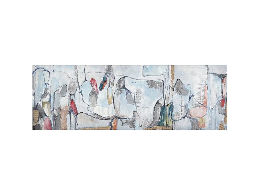 Tableau peinture originale 150 x 50 cm style Abstrait - News