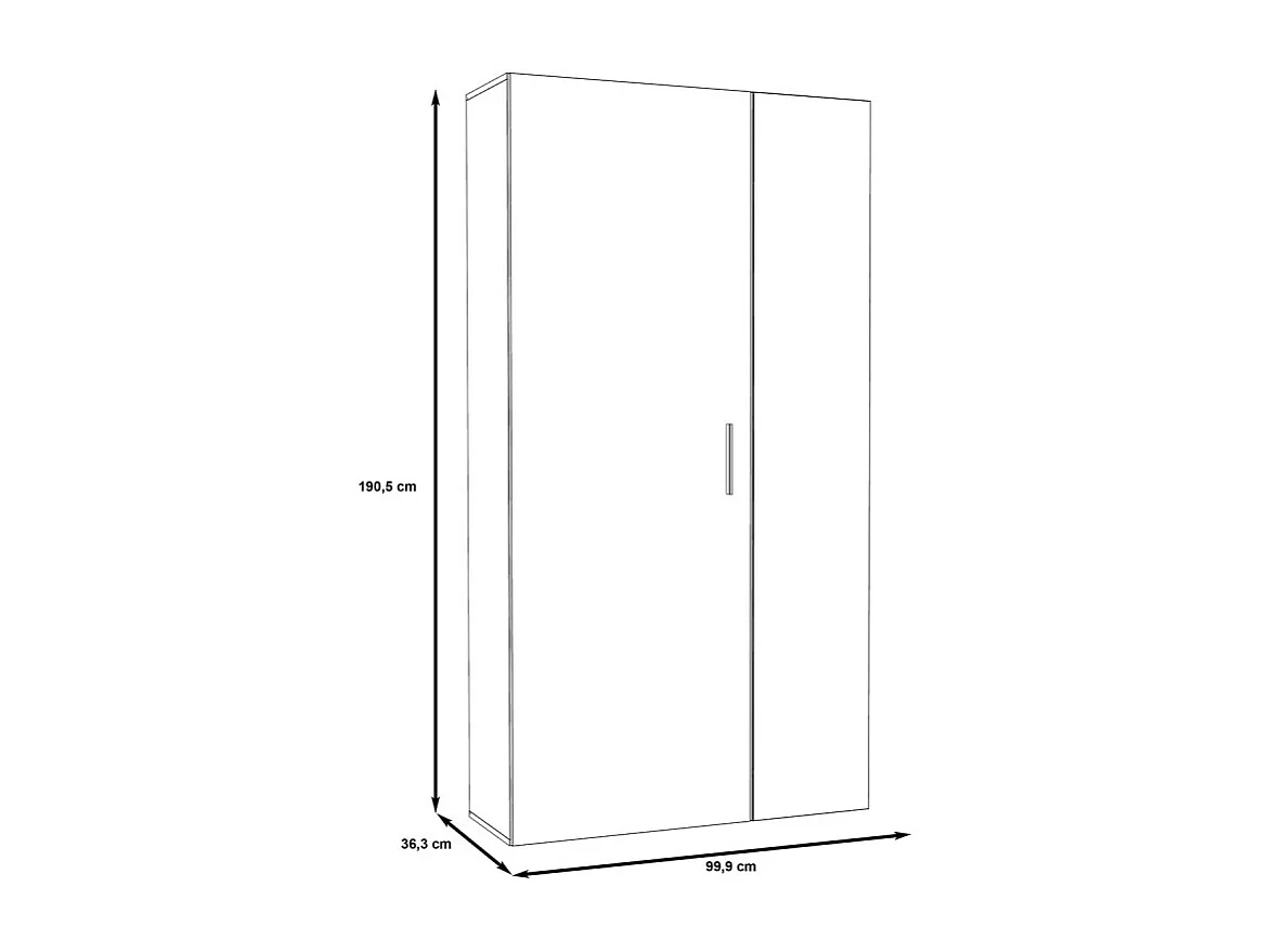 Meuble à chaussures blanc 28 rangements avec miroir - SAM