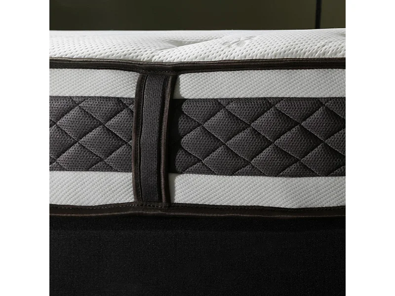 Matelas 140 x 190 cm avec ressorts ensachés - DOUX RÊVES