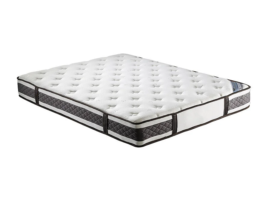 Matelas 90 x 190 cm avec ressorts ensachés - DOUX RÊVES