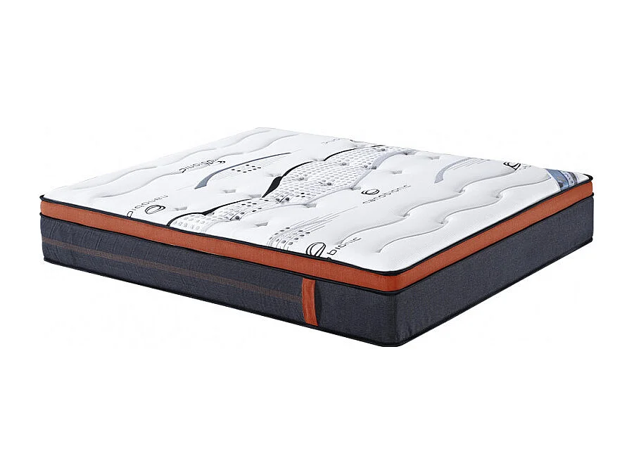 Matelas 180 x 200 cm physiologique avec mémoire de forme - MASSE