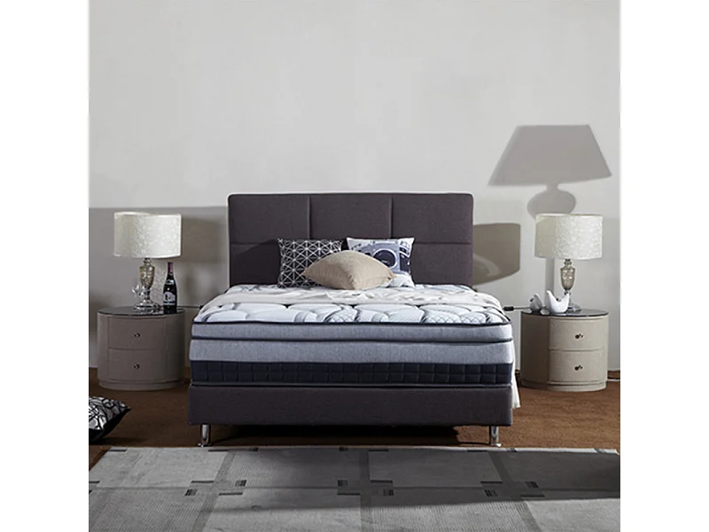 Matelas 140 x 190 cm ressorts et mémoire de forme - BEST CONFORT