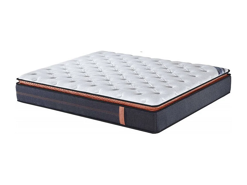 Matelas 180 x 200 cm ressorts 7 zones gel mémoire de forme - SOFT GEL