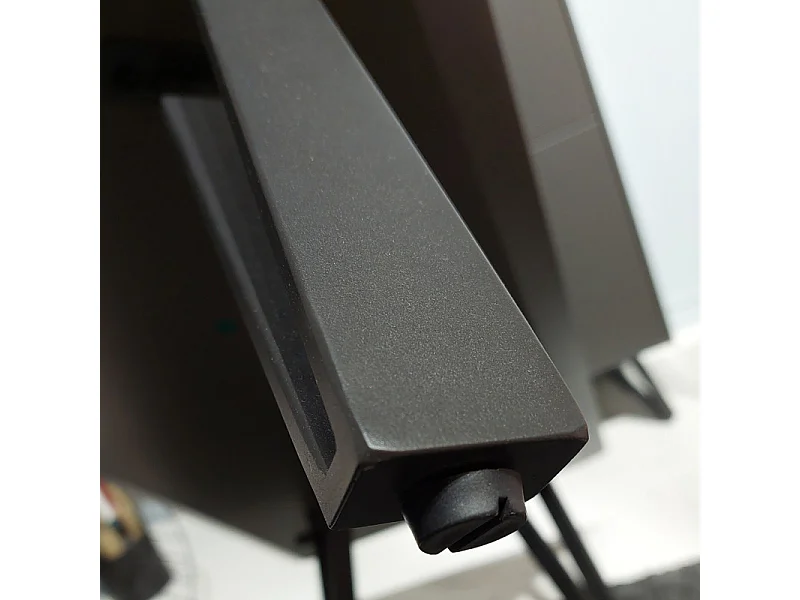 Table basse 120 cm gris anthracite plateau céramique - ONYX