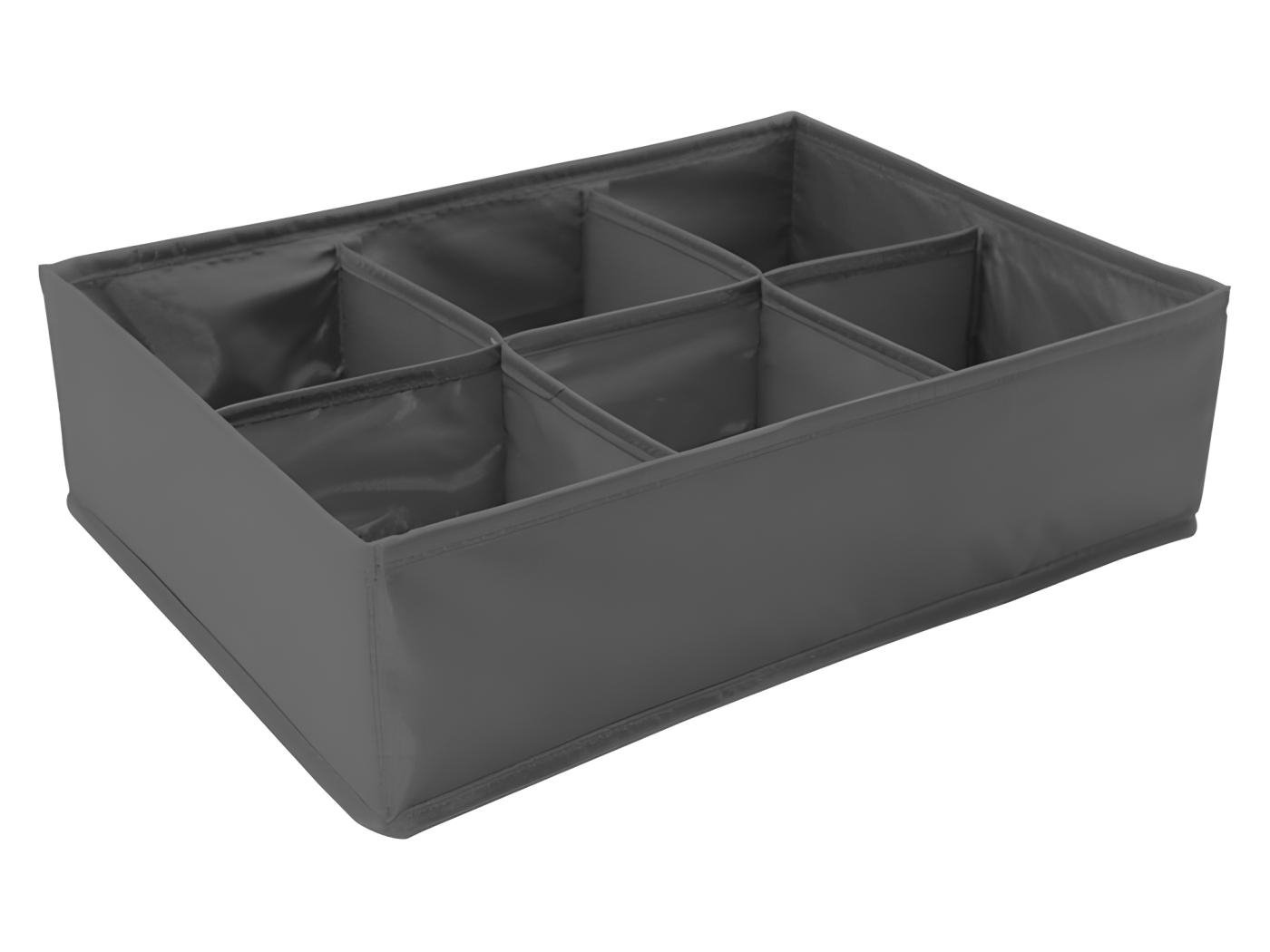 organisateur-dressing-6-compartiments-gris-space