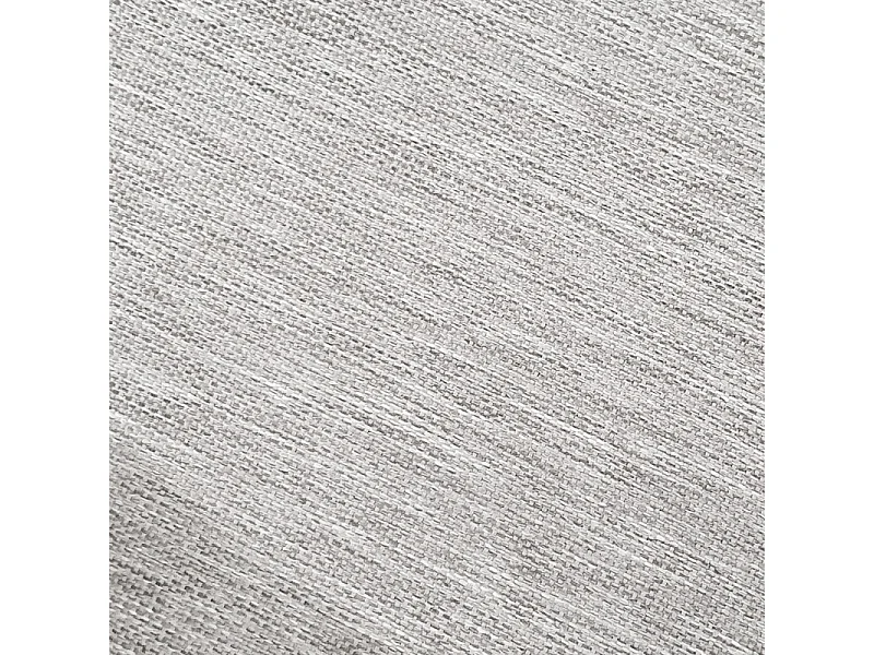 Canapé bas 2 places de jardin en aluminium et textilène tressé - CAMI