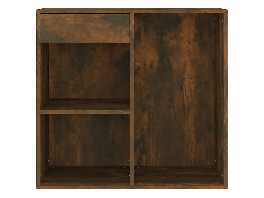 Armoire cosmétique Chêne fumé 80x40x75 Bois d'ingénierie