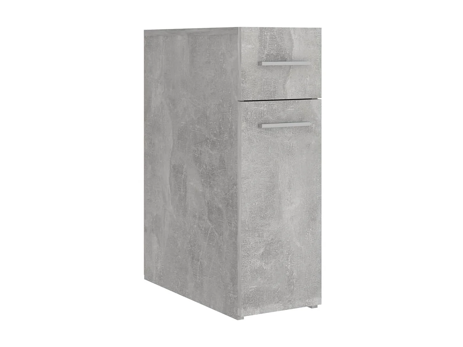 Armoire d'apothicaire Gris béton 20x45,5x60