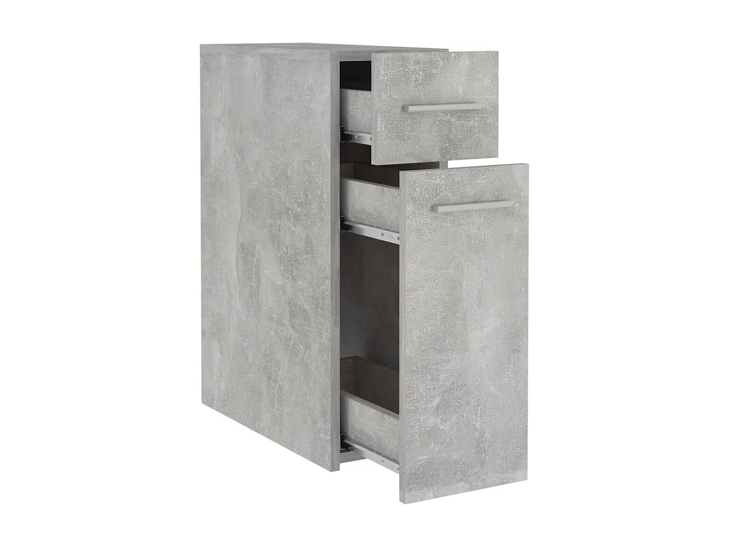 Armoire d'apothicaire Gris béton 20x45,5x60