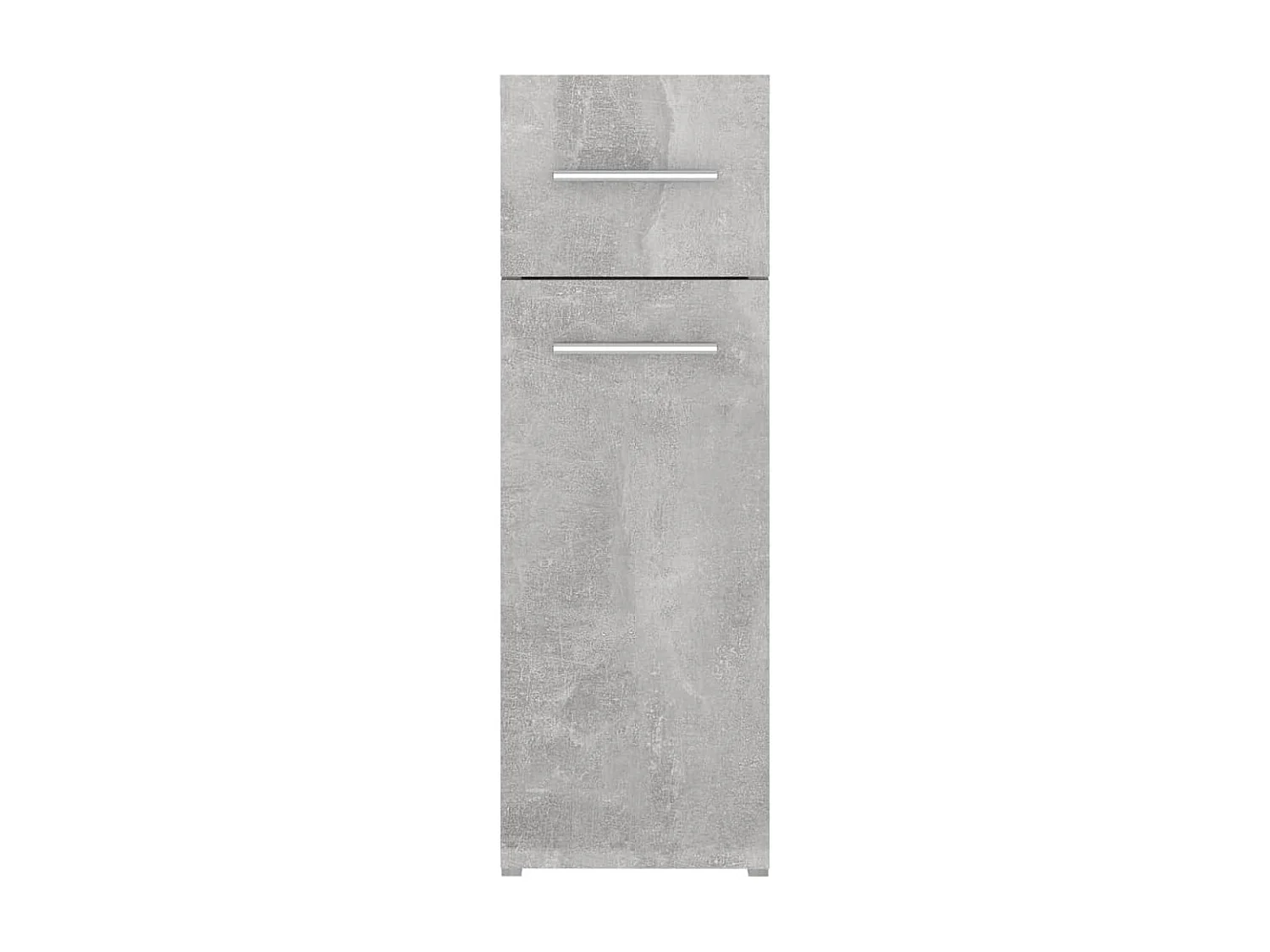 Armoire d'apothicaire Gris béton 20x45,5x60