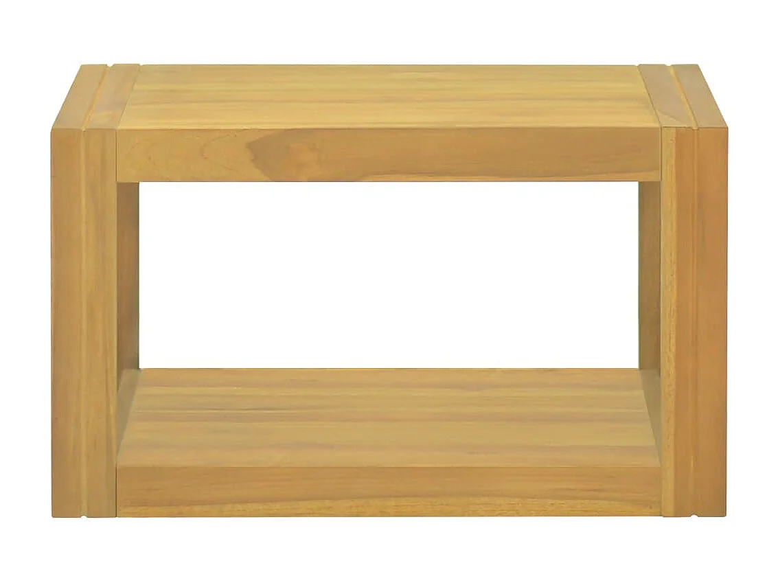 Armoire murale de salle de bain 60x45x35 Bois de teck solide