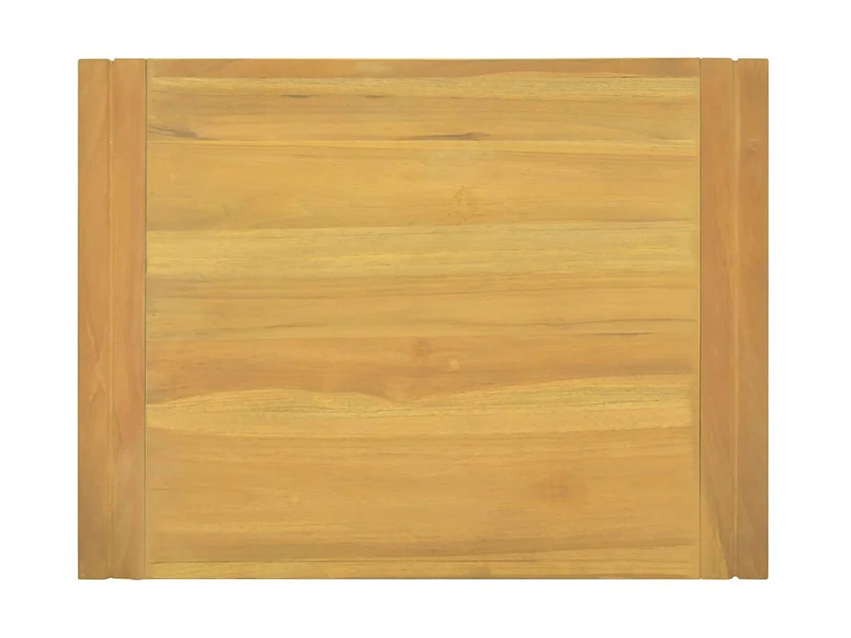 Armoire murale de salle de bain 60x45x35 Bois de teck solide