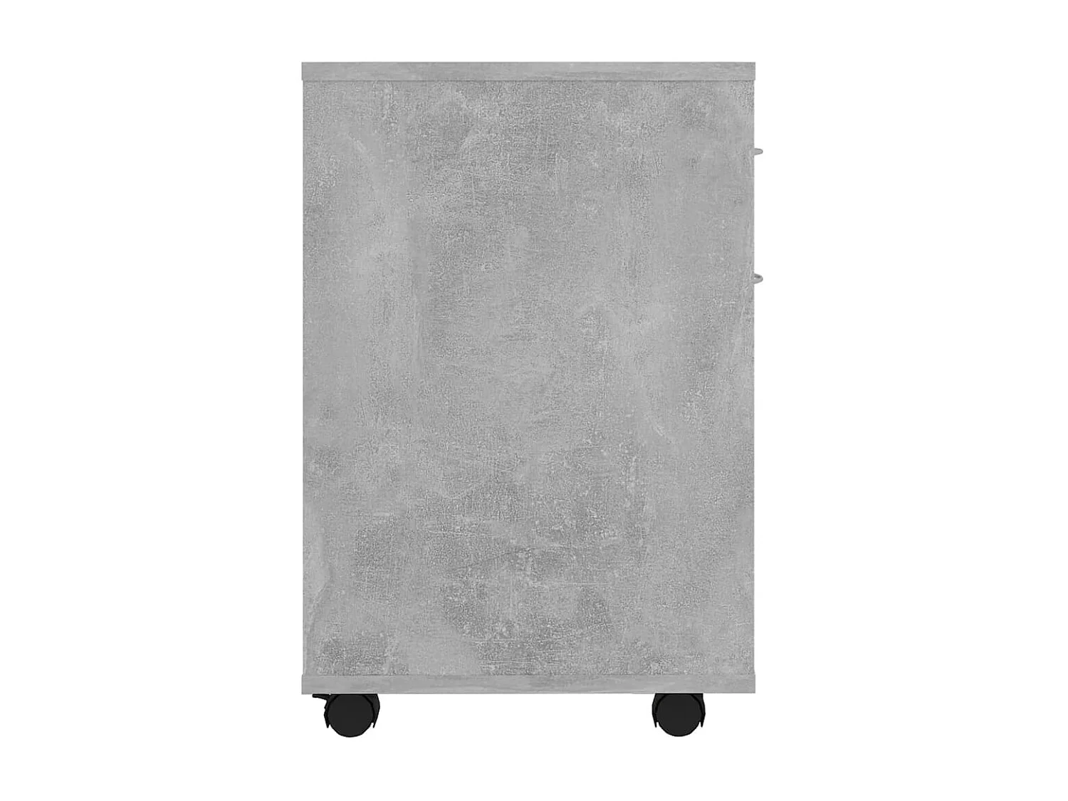Armoire à roulettes Gris béton 45x38x54