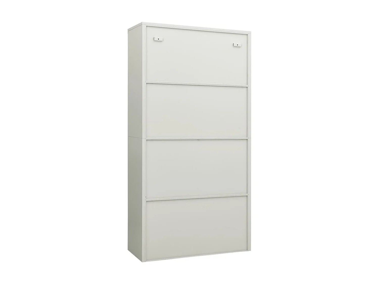 Armoire à casiers Gris clair 90x40x180 Acier