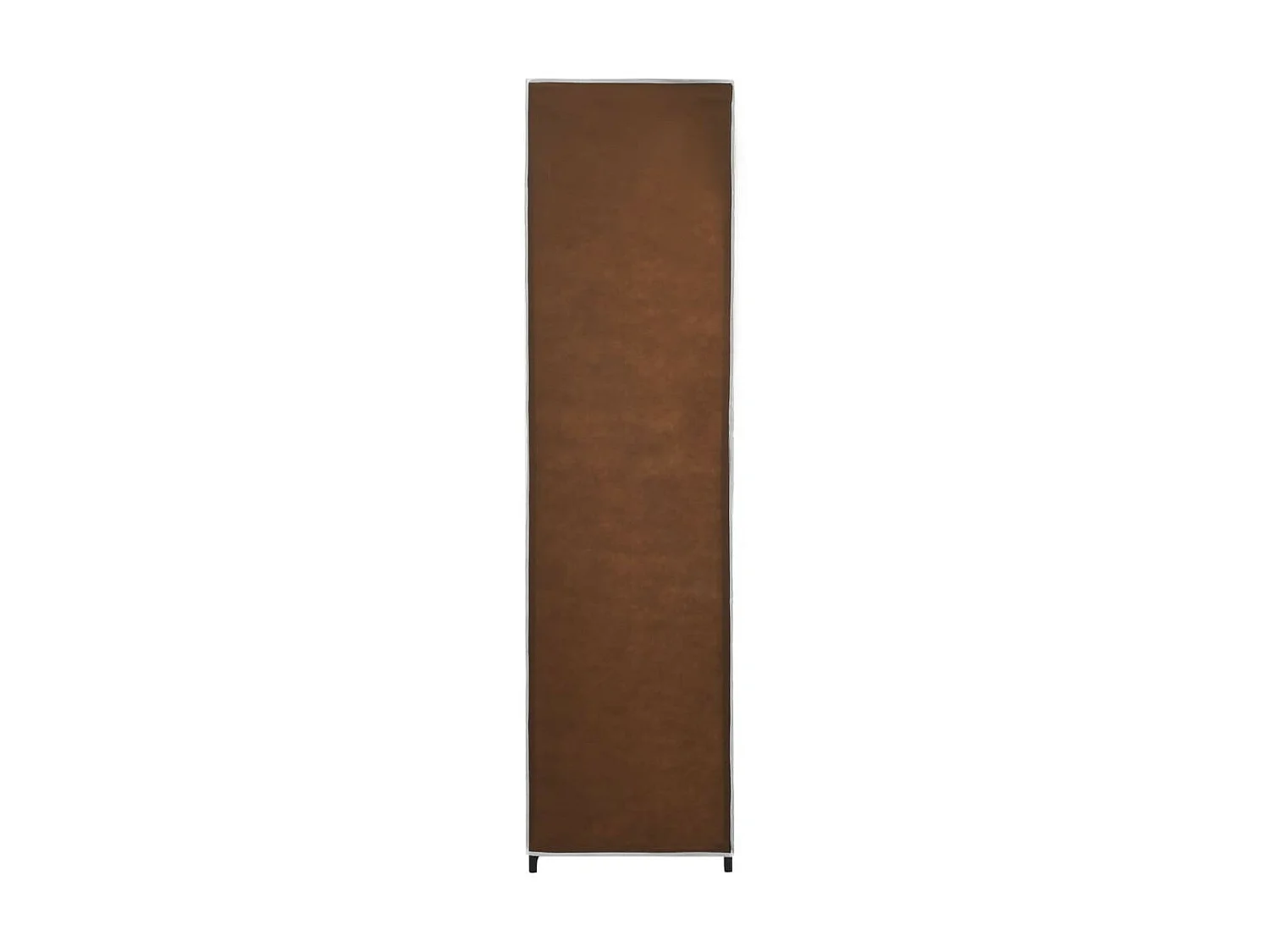 Garde-robe avec 4 compartiments Marron 175x45x170