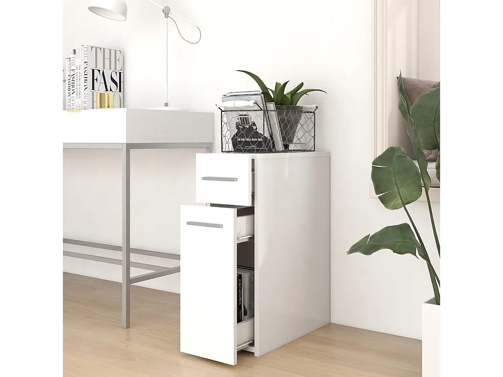 Armoire d'apothicaire Blanc 20x45,5x60