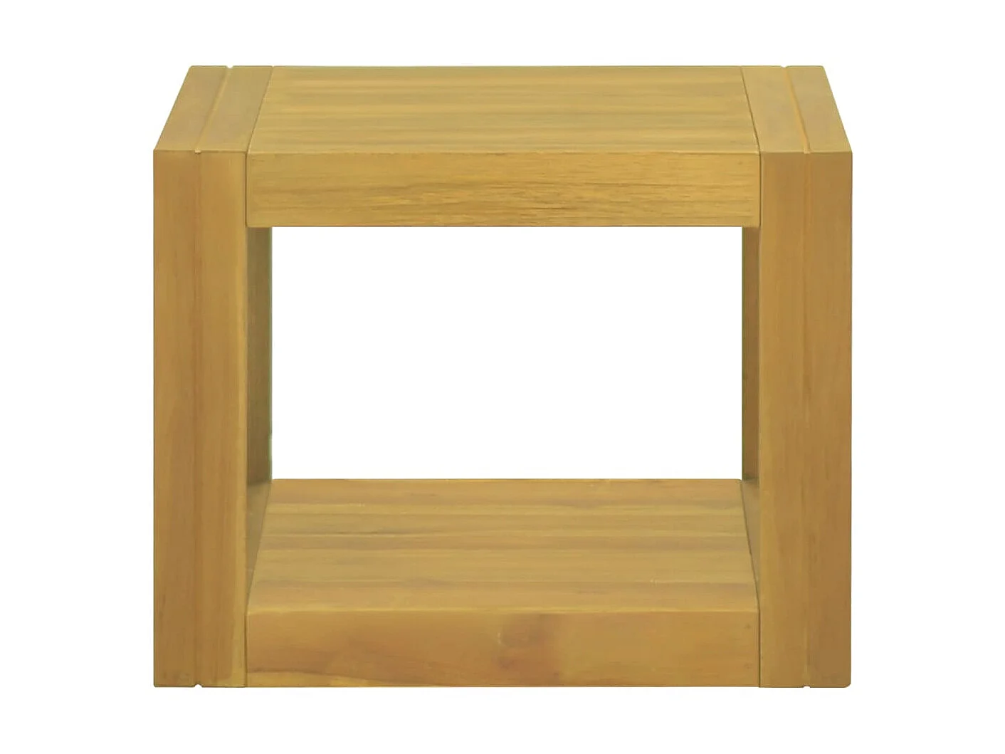 Armoire murale de salle de bain 45x45x35 Teck solide