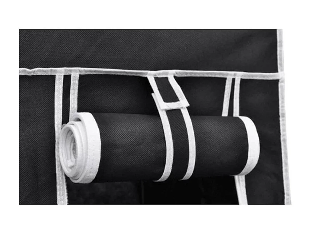 Garde-robe pliable Noir 110 x 45x175