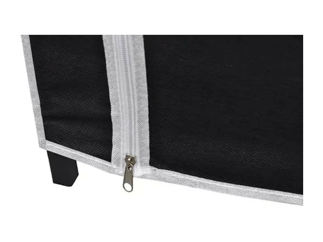 Garde-robe pliable Noir 110 x 45x175
